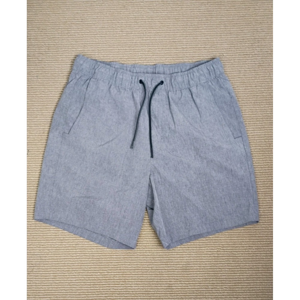 Eddie Bauer Men's Horizon Amphib Hybrid Shorts Heather Gray Performance Size L